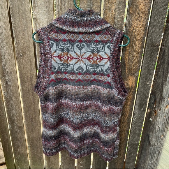 Woolrich Kendal Creek Button Down Lambswool Blend Sweater Vest Sz XL - Picture 2 of 11